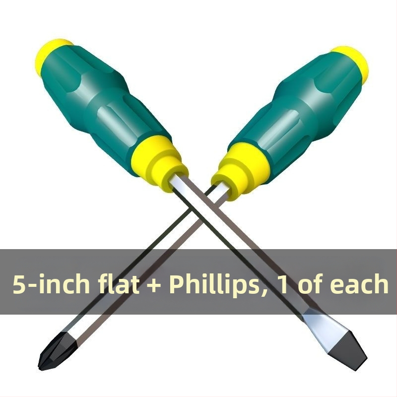 Magnetická Phillips skrutkovač z Cr-V ocele s plastovou rukoväťou, hmotnosť 0,24 kg