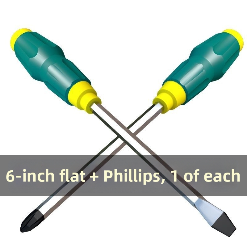 Magnetická Phillips skrutkovač z Cr-V ocele s plastovou rukoväťou, hmotnosť 0,24 kg