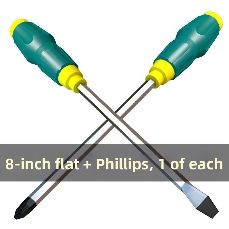 Magnetická Phillips skrutkovač z Cr-V ocele s plastovou rukoväťou, hmotnosť 0,24 kg