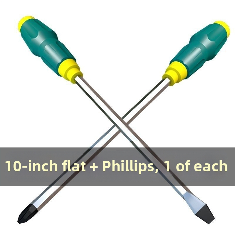 Magnetická Phillips skrutkovač z Cr-V ocele s plastovou rukoväťou, hmotnosť 0,24 kg