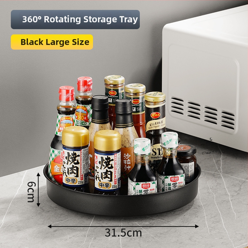 Otočný stojan na korenie z nerezovej ocele na kuchynský pult