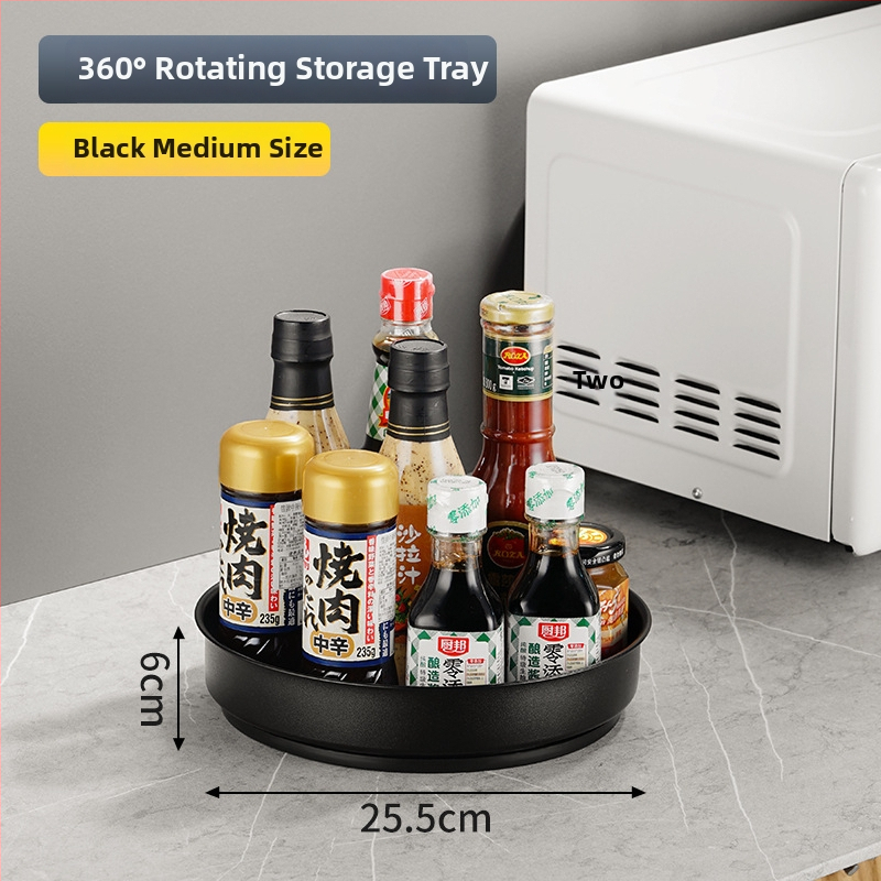 Otočný stojan na korenie z nerezovej ocele na kuchynský pult