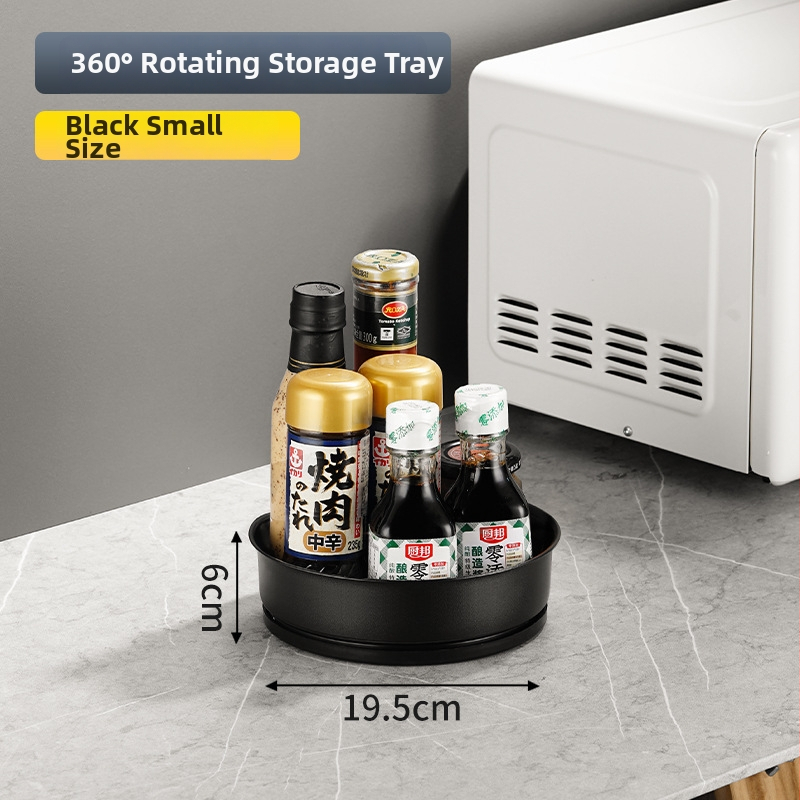 Otočný stojan na korenie z nerezovej ocele na kuchynský pult