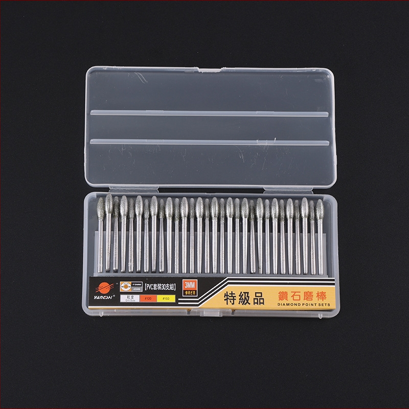 Yang's Cap de șlefuit în formă G pentru sculptură din ceară de albine și chihlimar, cap de șlefuit BN diamant, personalizabil