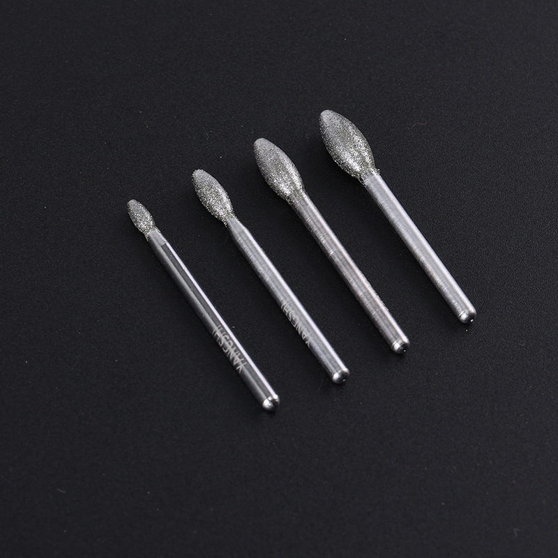 Yang's Cap de șlefuit în formă G pentru sculptură din ceară de albine și chihlimar, cap de șlefuit BN diamant, personalizabil