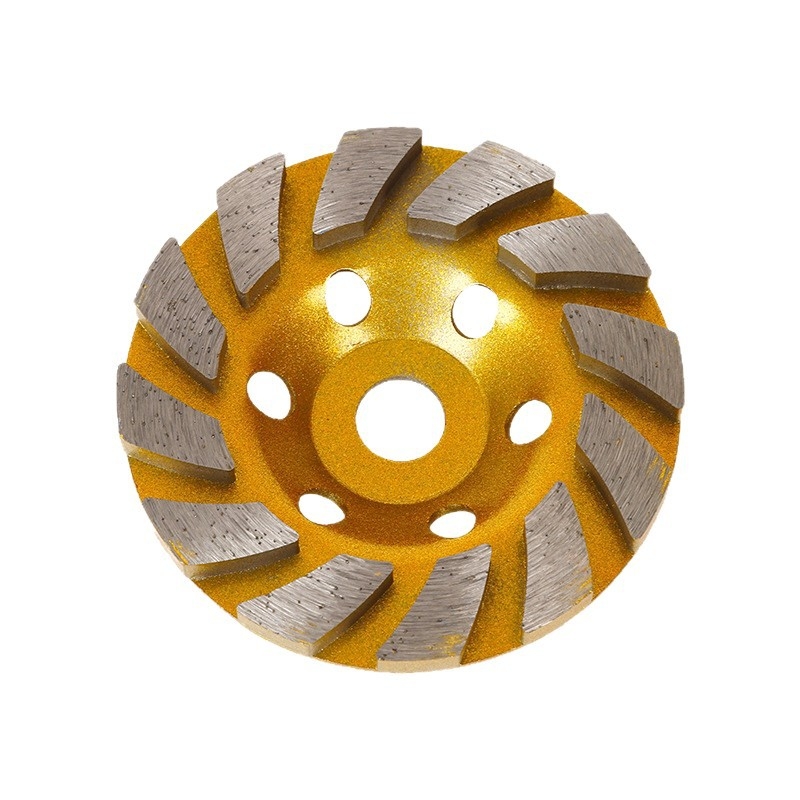 Guangliya Твърд диамантен чашовиден диск за бетон, голям сегмент