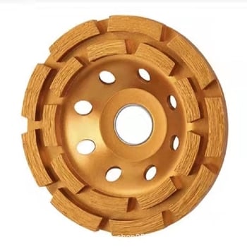 Su Ying 115 двойна редица диамантена шлифовъчна шайба за камък – max скорост 3600; фаскиране, изравняване, шлайфане на ръбове и повърхности