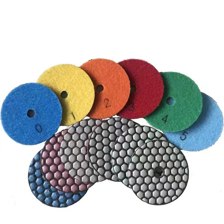 Diamantski disk za poliranje mramora, vezan smolom, za suho brušenje, sinterirani, industrija kamen, marka Cow Ball, težina 0.1