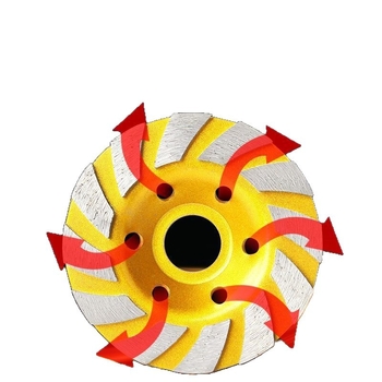 Gyémánt csiszolókorong kő megmunkálására – sinterelt kivitel, polírozás márvány és beton felületekhez; él- és falcsiszolás