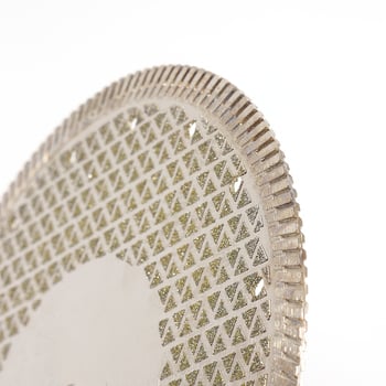 Електроплатена диамантена дискова пила за рязане на мрамор, керамични плочки и гранит – малък сегмент за електрическа бормашина