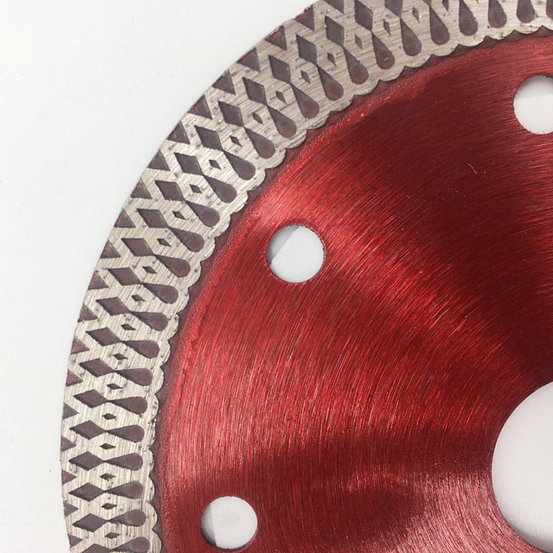 Диамантен диск за сухо рязане на плочки, за керамични и витрифицирани плочки, съвместим с ъглошлайф