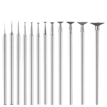 Cap de sculptat jad Emery, Model H Needle, Iron Fist