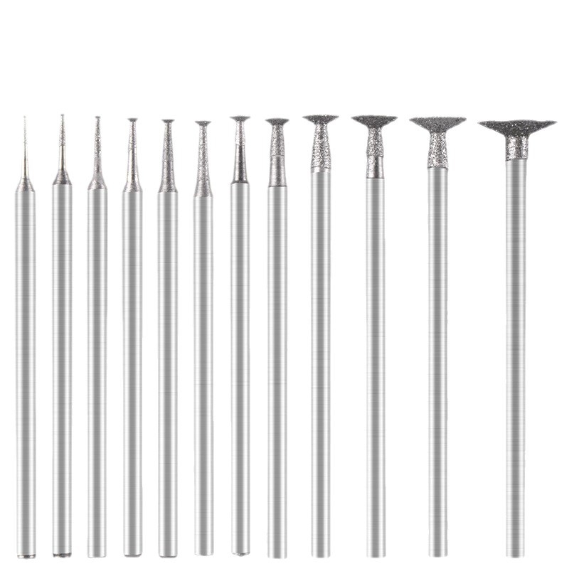 Cap de sculptat jad Emery, Model H Needle, Iron Fist