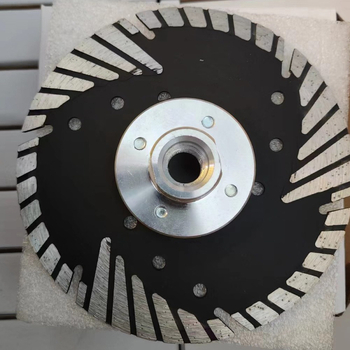 Cosmic Front flánzos gyémánt vágó lap gránit és márványhoz, cápafog, háromszög hullám, forrópréselt, modell 115