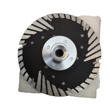 Cosmic Front flánzos gyémánt vágó lap gránit és márványhoz, cápafog, háromszög hullám, forrópréselt, modell 115