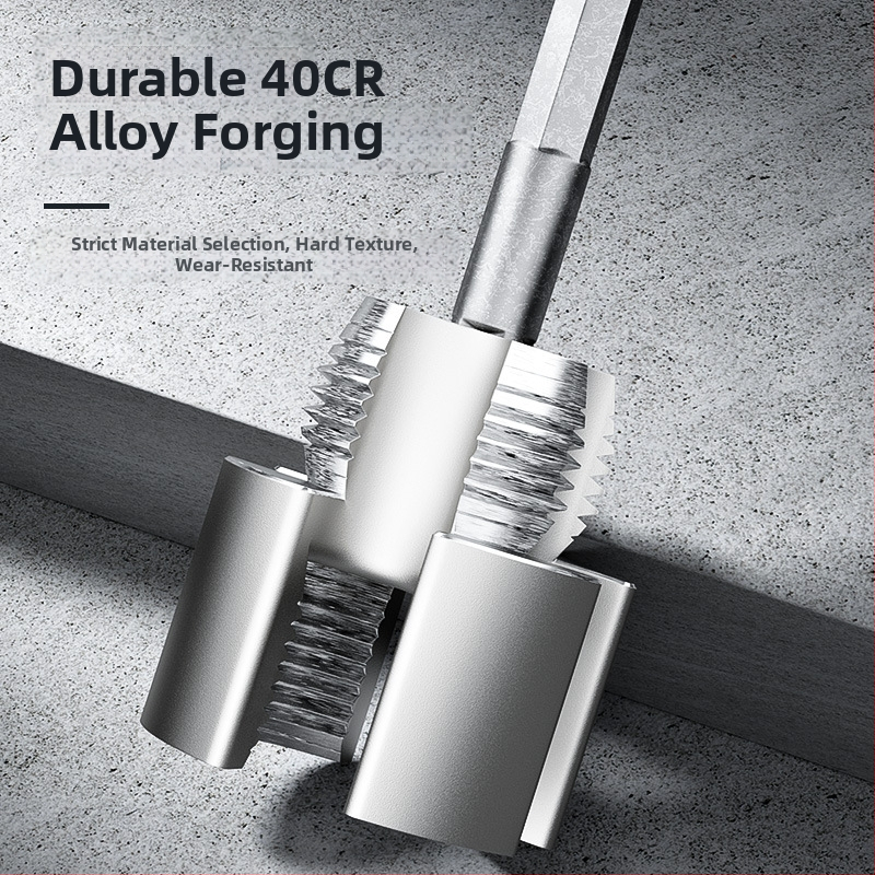 Sada závitovania PPR vodovodných potrubí s vnútorným a vonkajším závitom, integrovaný otvárač závitov, vŕtanie a oprava závitov, 46 bodov