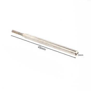 RUITOOL Set 20PC MZ Capete de Șlefuit Diamantate pentru Piatră, Ceramică, Lemn și Metal, cu Prelucrare Personalizată