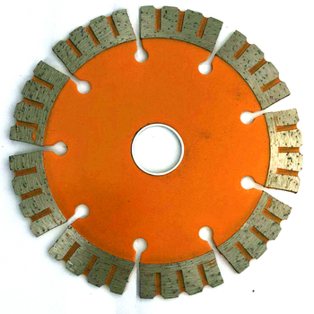 Hongyu Tools dijamantski disk za rez zidnih utora, zubasti, 125×15×22.23 mm