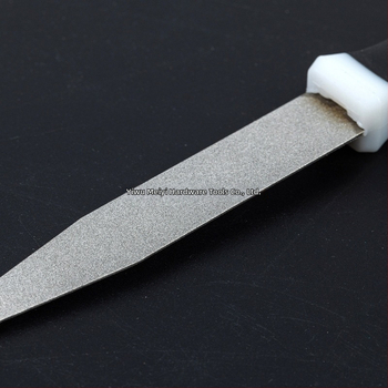 Dijamantni kamen za oštrenje s dvobojnim držačem za kuhinjske nože, 14 mm, čelik 45#, razne specifikacije