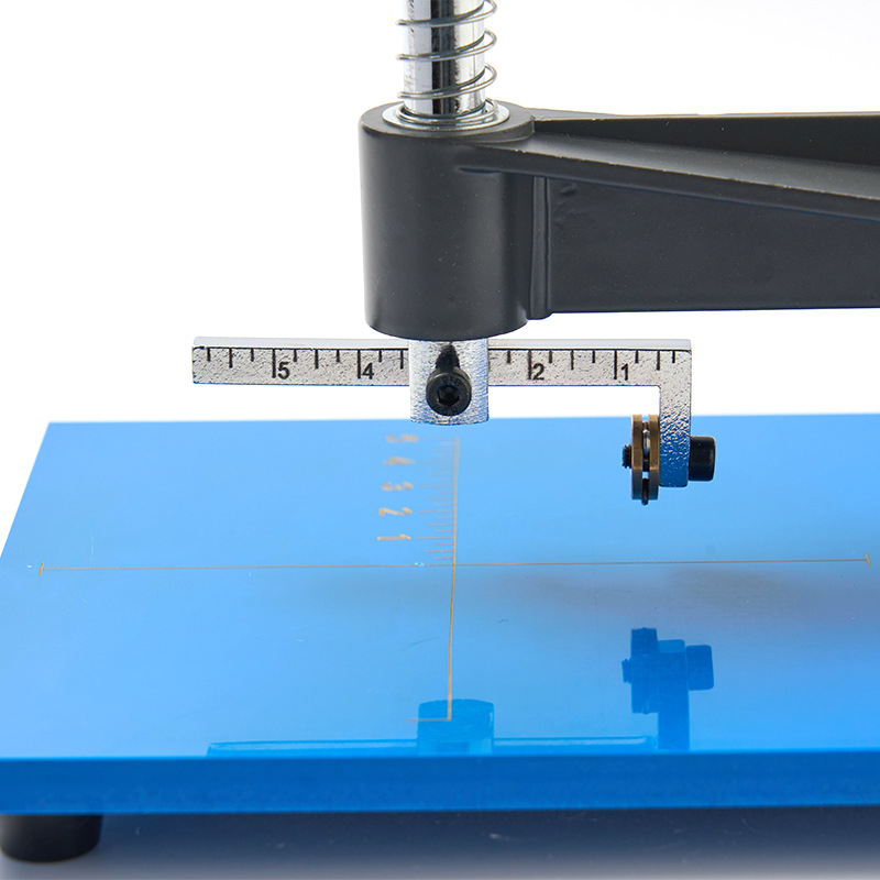 MDQ19 Körlyuk‑kivágó üveghez – Háztartási kézi eszköz, pontos vágás kör alakú üvegdarabokra ékszerekhez