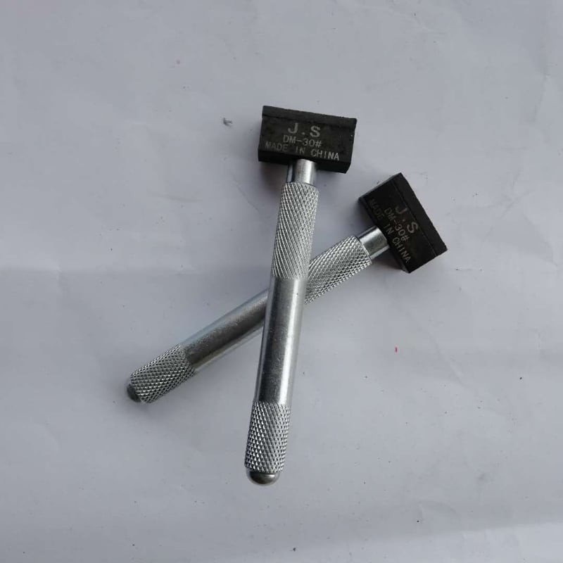 Kézben tartható univerzális gyémánt köszörűkő dreser korund és szilícium-karbid kerekekhez, modell 118X30X17, sinterált eszköz, Wargod Eagle