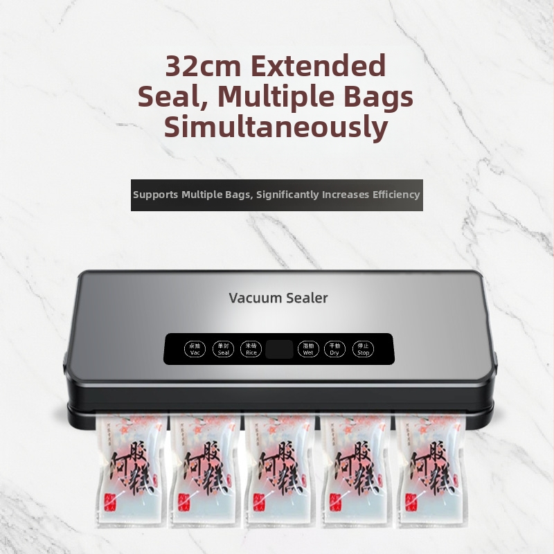 Dvojčerpadlový vákuový baliaci stroj na mokré aj suché balenie, model 263, 220V, kapacita 1 L, 3C certifikát