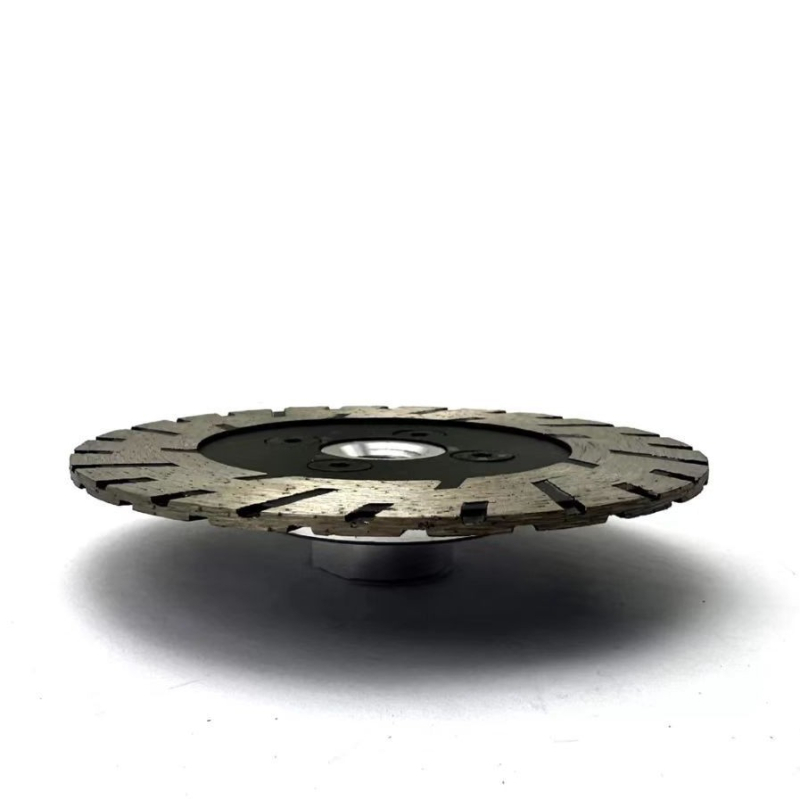 Diamantski disk za rezanje keramičkih pločica, mramora i granita – 85/105 – aluminijski flanš M14 – rezni i brušni disk – kružna pila