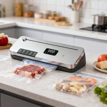 Domaća vakuumska mašina za zatvaranje – mokro i suho vakuumiranje, model Tc-vsh2079, 50 Hz, -60 kPa