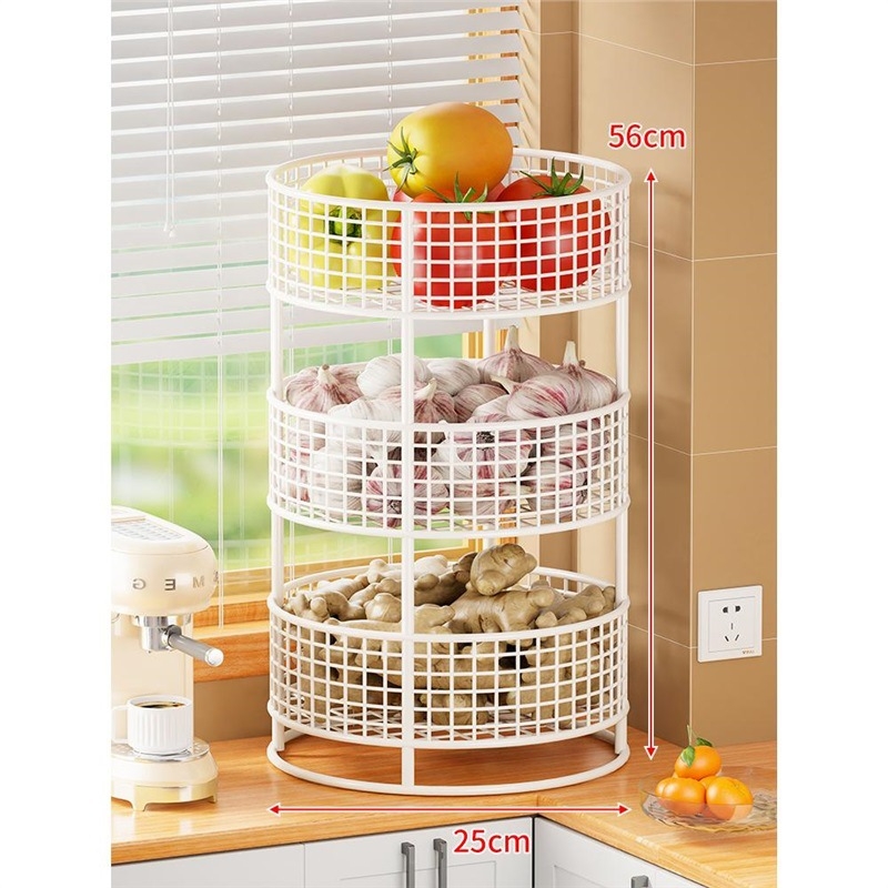 Evesigar multifunkcionális asztali fűszeres polc vas művészeti kivitelben, ghimbir és fokhagyma tárolására, modern minimalista stílus