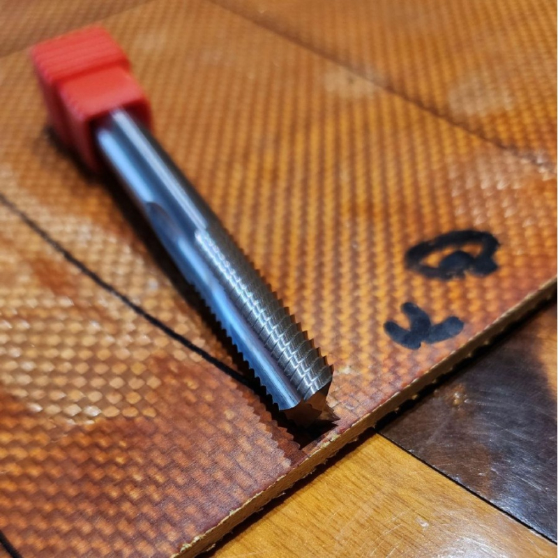 End mill SMD serija za aramid honeycomb avijske kompozitne materijale — otporan na habanje, visoka preciznost