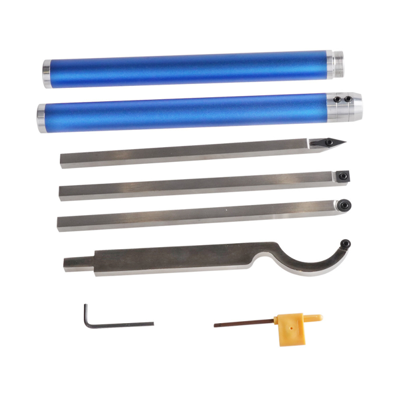 Nerđajući čelik alat za obradu drveta za tokarski stroj, 8-dijelni set, Lathe turning tool serija