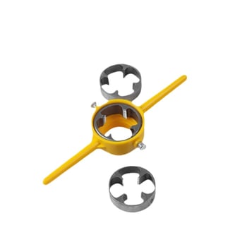 6-darabos menetmatrica készlet PVC csőhöz metszőkulccsal