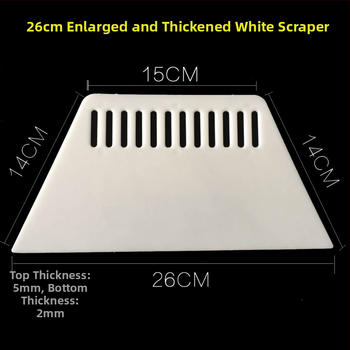260 mm debela plastična špatula za tapete i bojenje
