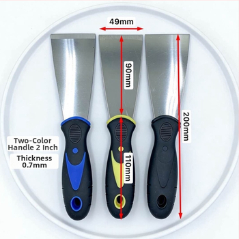 Cuțit șpaclu din oțel inoxidabil, lamă îngroșată și mâner din plastic, set de unelte pentru imprimare 3D