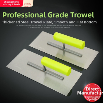 Cuțit plat pentru tencuială, marca Ye Lao San, bază din 65Mn, mâner din plastic, procesare personalizată, pentru decorarea clădirilor