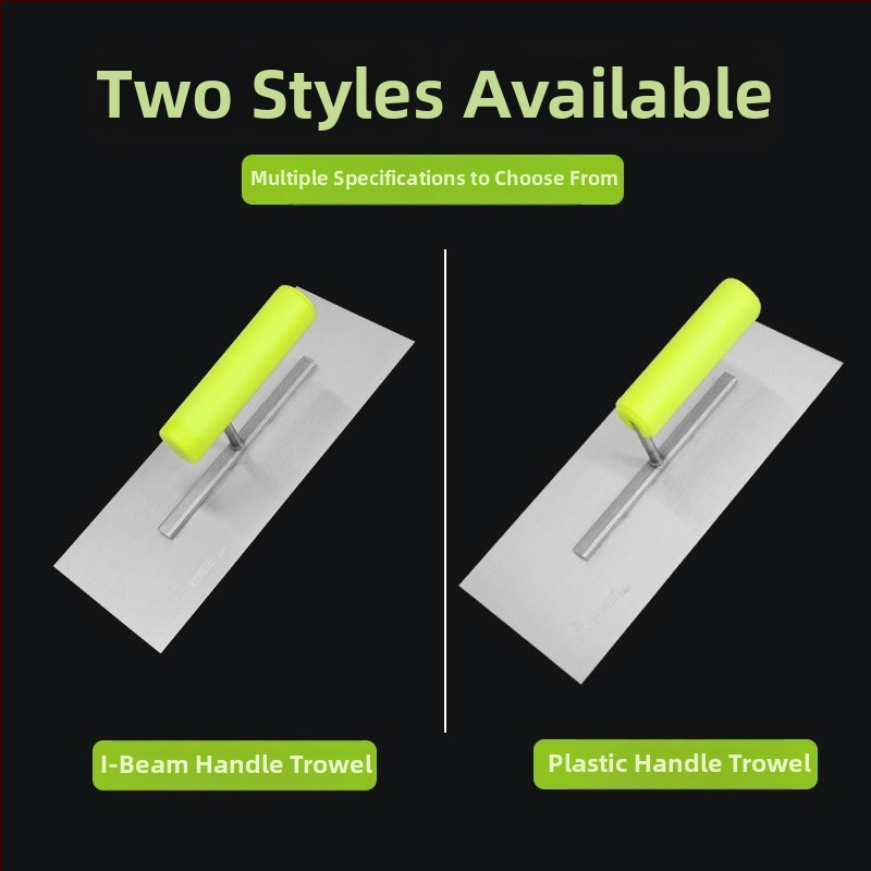 Cuțit plat pentru tencuială, marca Ye Lao San, bază din 65Mn, mâner din plastic, procesare personalizată, pentru decorarea clădirilor