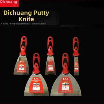 Di Chuang cuțit de chit din oțel inoxidabil, pentru răzuire, nivelare și vopsire — Fabricat în China