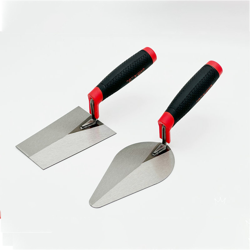 Șpaclu pentru tencuială din oțel inoxidabil – plat și ascuțit, grosime 1,2 mm, marca Tep