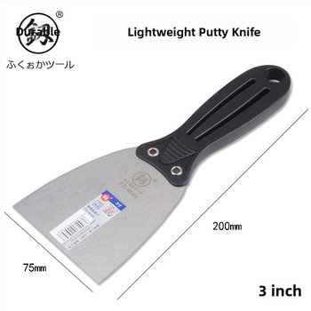 Fukuoka Brand Tools Lagani nož za žbukanje od visokougljičnog čelika, skraper za čišćenje i alat za žbukanje
