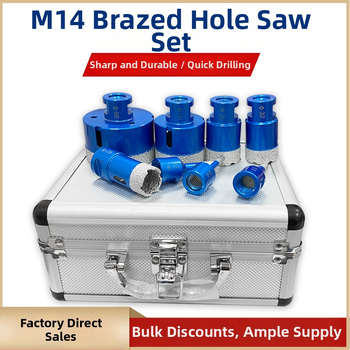 Wonderful Diamond M14 Brazed Diamond Set za bušenje rupa u pločicama i kamenu, Šifra 9527
