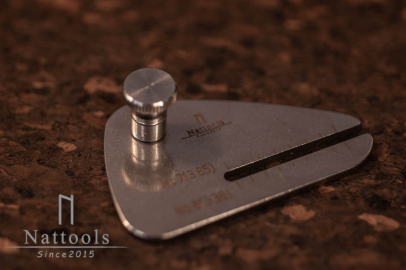 Nattools chopper alat za probijanje kože, nehrđajući čelik, model T04