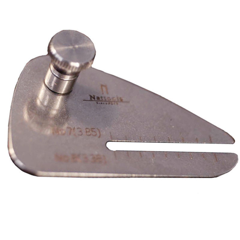 Nattools chopper alat za probijanje kože, nehrđajući čelik, model T04