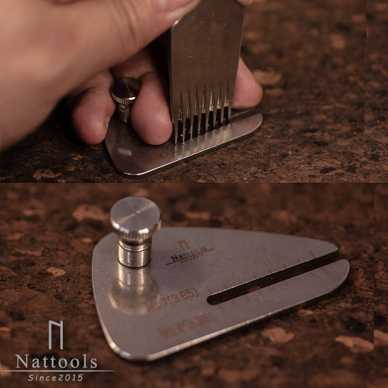 Nattools chopper alat za probijanje kože, nehrđajući čelik, model T04