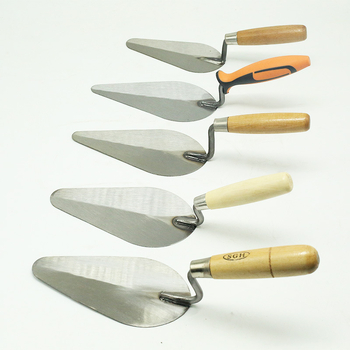 Špachtla za malteriranje – nehrđajući čelik, debela oštrica, višenamjenski scraper, model Bricklaying knife