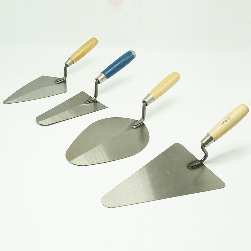 Špachtla za malteriranje – nehrđajući čelik, debela oštrica, višenamjenski scraper, model Bricklaying knife