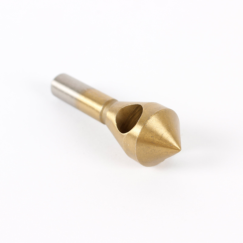 4-dijelni set alata za zaobljivanje rubova, jednostrani, 90° countersink bitovi, HSS s kobaltom, titan premaz