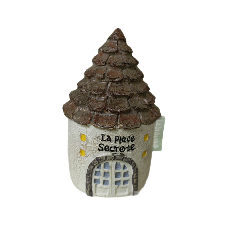 Kreativna mini kućica od smole za vanjsku baštu u japanskom stilu