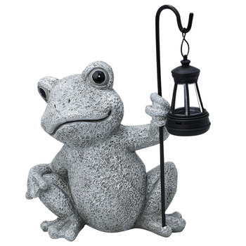 Žabja lampa od smole, country stil, dekor u obliku životinje