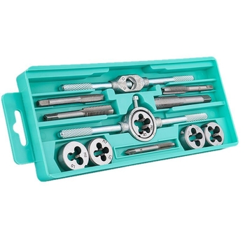 Σετ Tap and Die με χειροκίνητα taps, 12, 20 και 40 τεμάχια