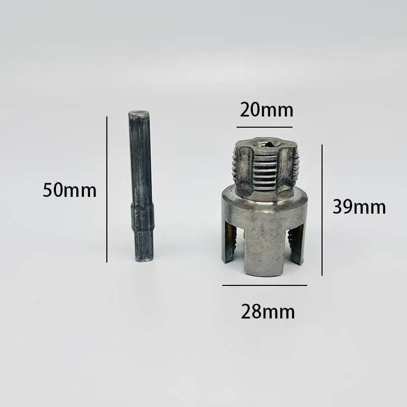 Nástroj na závitovanie PPR potrubí, vnútorné a vonkajšie závity, integrovaný závitník, ručné ovládanie